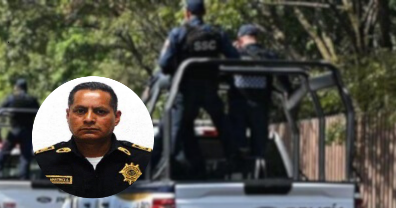 Elementos de la SSC resguardan la zona acordonada en Jardines del Pedregal tras el asesinato de un policía durante un robo.