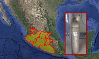 Robo cilindro gas cloro