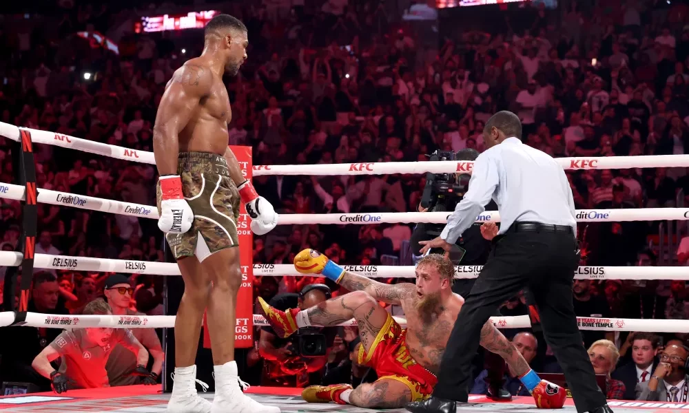 Anthony Joshua vs Jake Paul