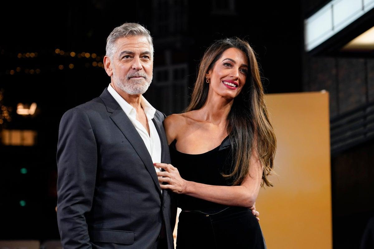 Amal Clooney y George Clooney