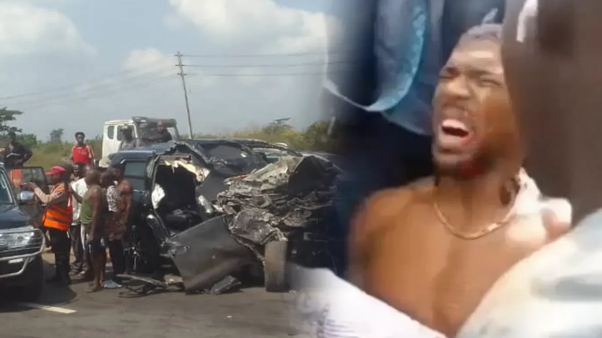 accidente automovilístico de Anthony Joshua