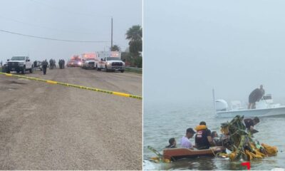 avioneta de la Marina en Galveston