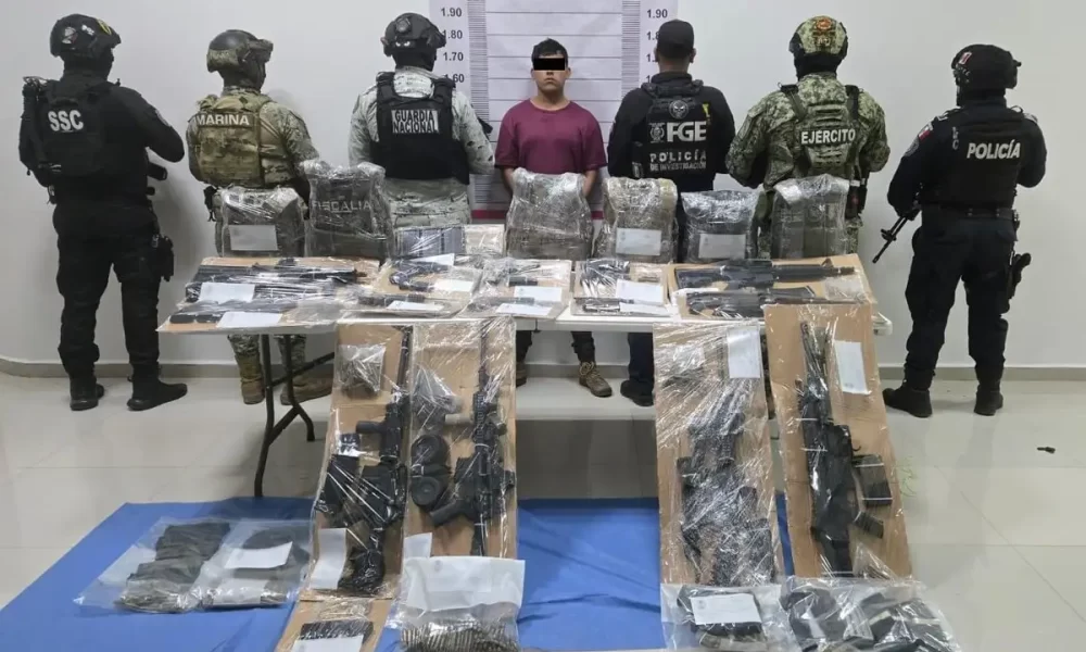 Operativo de seguridad en Felipe Carrillo Puerto, Quintana Roo, con presencia de fuerzas federales y estatales tras enfrentamiento armado.