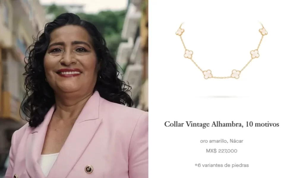 collar de lujo de Abelina