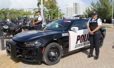 Construcción de una base de policía en Quintana Roo como parte del plan de infraestructura policial rumbo a 2026.