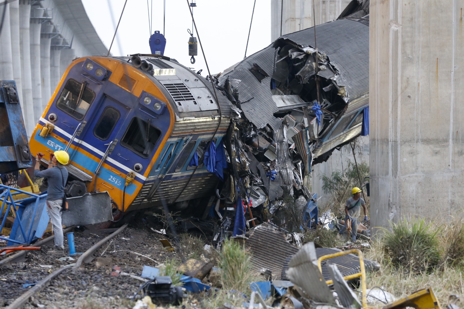 accidente de tren en Tailandia