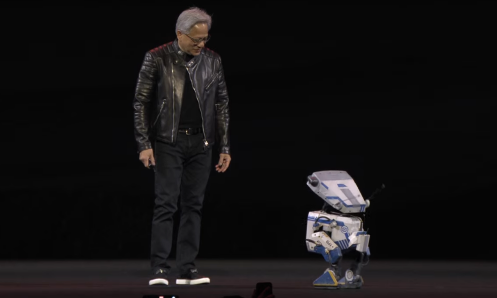El robot de Star Wars impulsado por IA de Nvidia