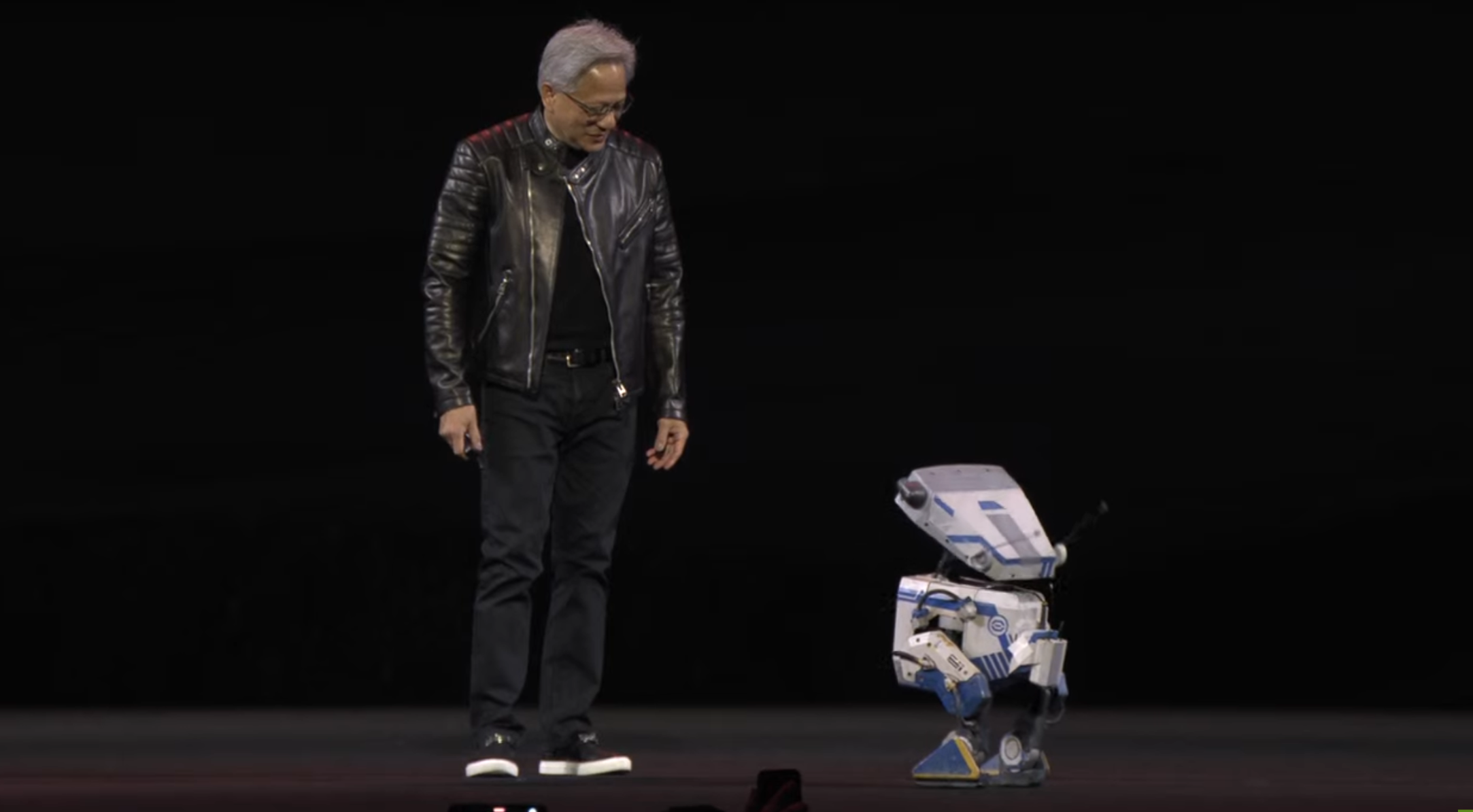 El robot de Star Wars impulsado por IA de Nvidia