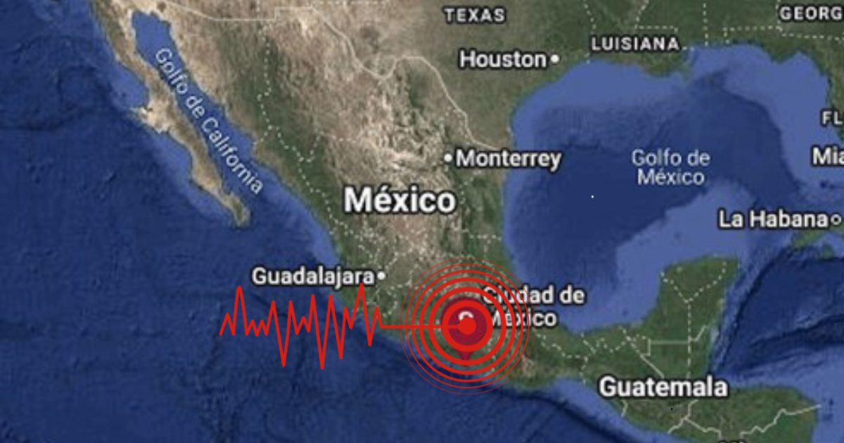 Alerta sísmica activada tras sismo en México hoy de magnitud 6.5 con epicentro en Guerrero