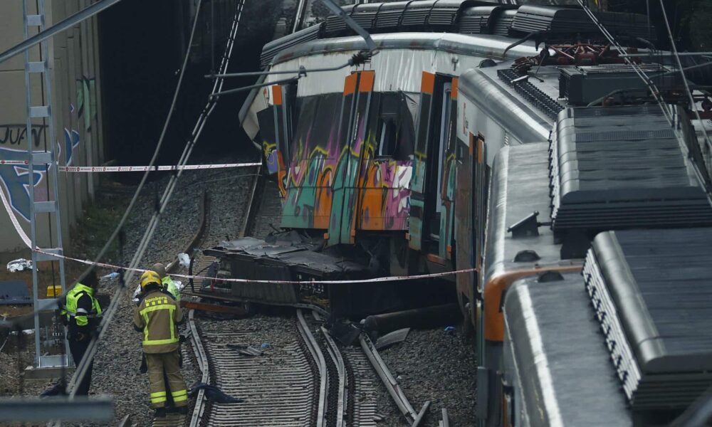 Accidente ferroviario Cataluña, España