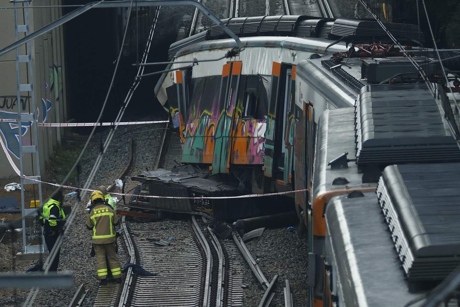 Accidente ferroviario Cataluña, España