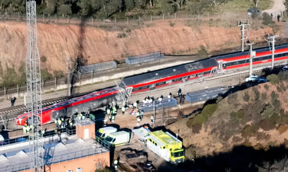 Accidente tren en España