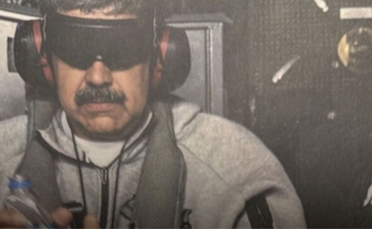 Nicolás Maduro esposado tras operativo militar de Estados Unidos en Venezuela