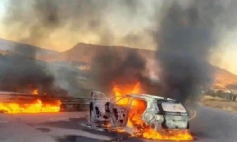 balacera rancho familia Aguilar