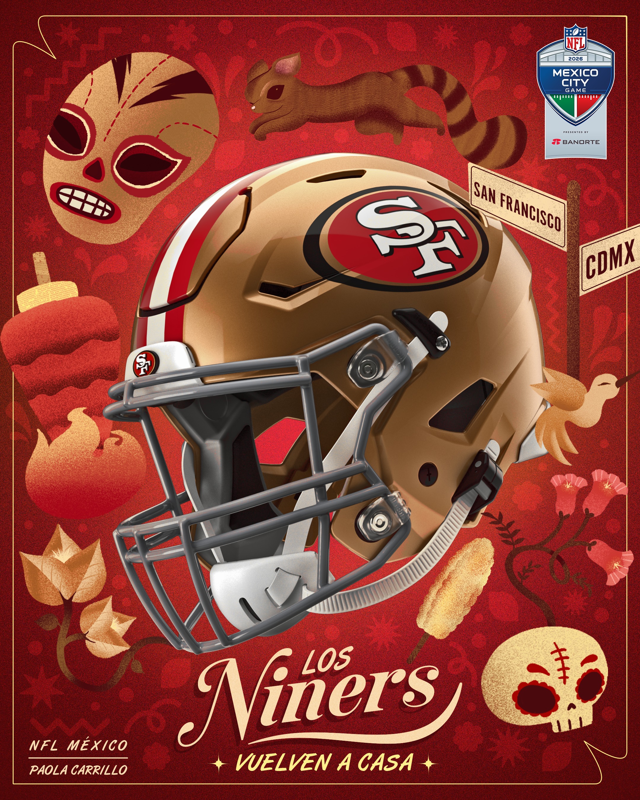 49ers consolidan su territorio en México