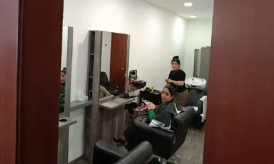 Clausura salón belleza Senado