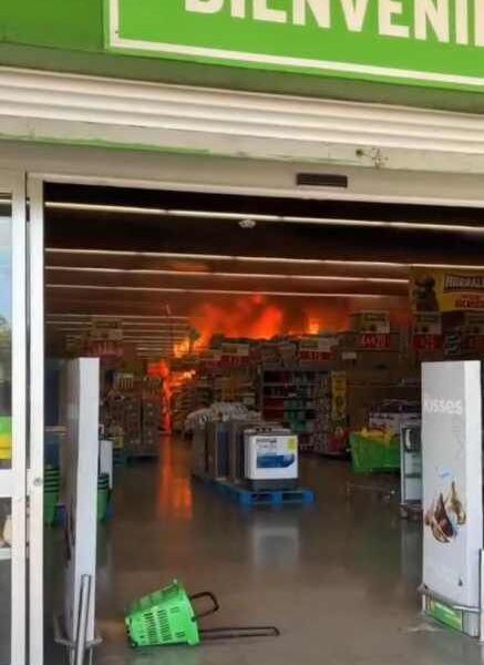 incendio en tienda de cozumel