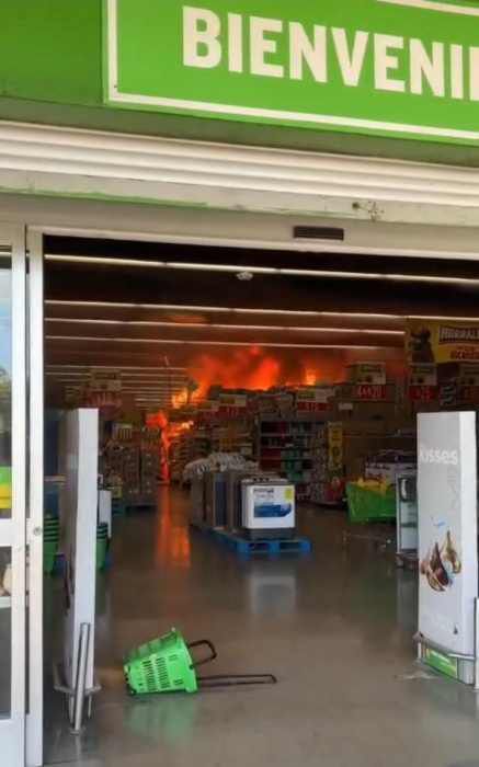 incendio en tienda de cozumel