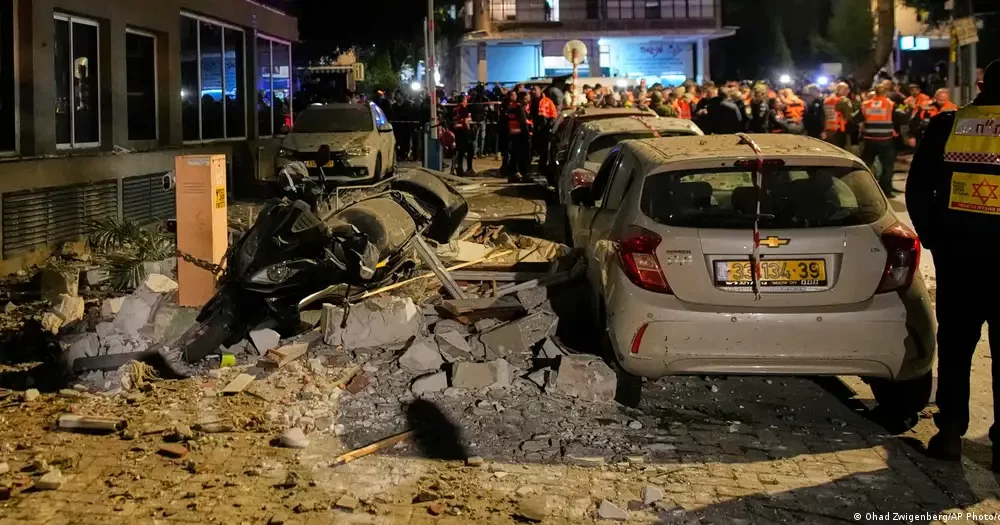 ataque con misiles Tel Aviv