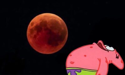 Eclipse lunar total iluminó la madrugada en México