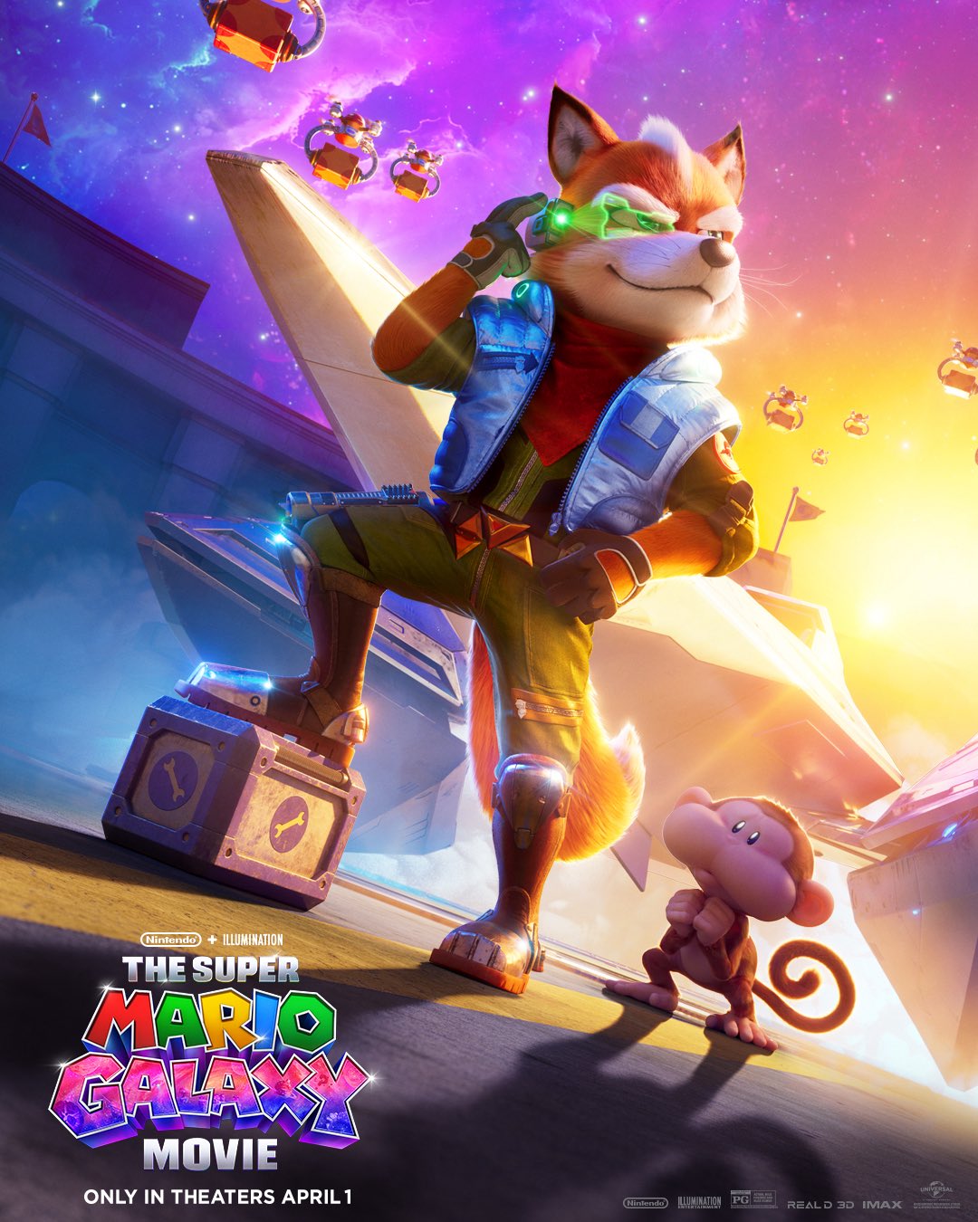 Fox McCloud aparecerá en película de Mario Galaxy