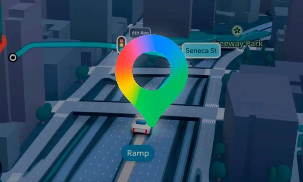 navegación inmersiva de Google Maps