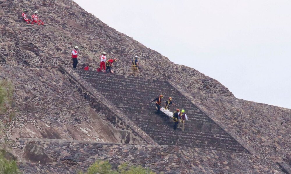 Tiroteo Teotihuacan