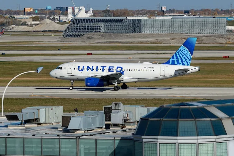 avión de United Airlines