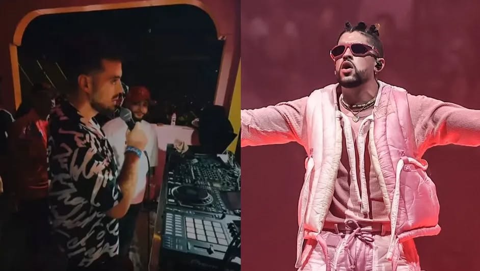 Ibai se roba momento viral con Bad Bunny
