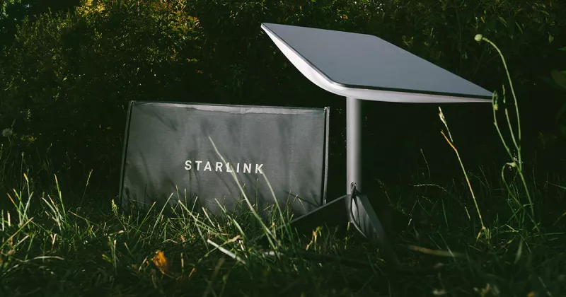 Starlink Mini con baterías