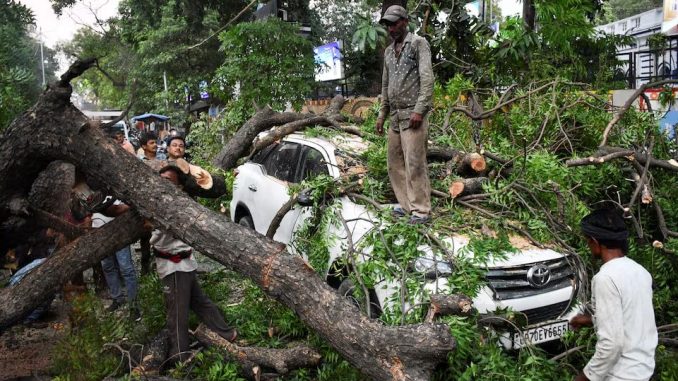Tormentas en la india