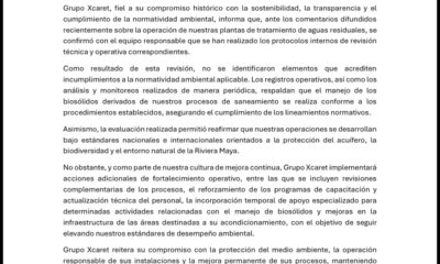 Grupo Xcaret Informa