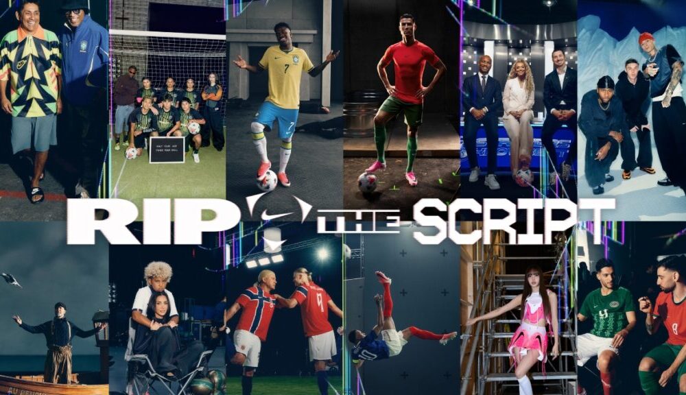 Nike presenta campaña Rip the Script rumbo al Mundial 2026