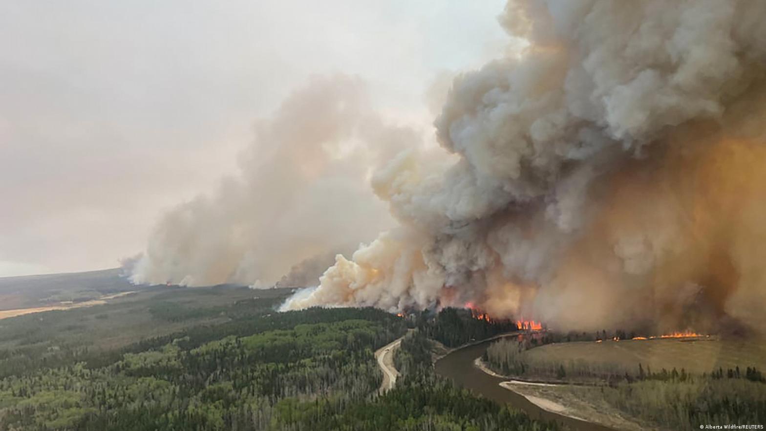 incendios forestales en Canadá