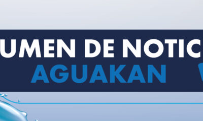 Aguakan comparte resumen de obras y acciones de junio