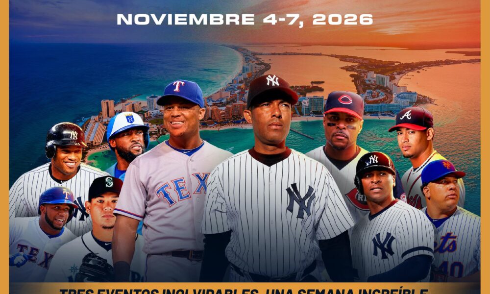 Cancún se prepara para recibir a leyendas del beisbol