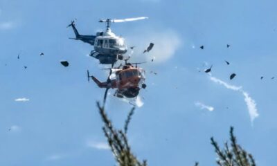 choque de helicópteros en Grecia
