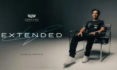 Checo Perez Extiende Cadillac