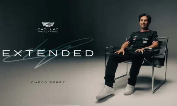 Checo Perez Extiende Cadillac