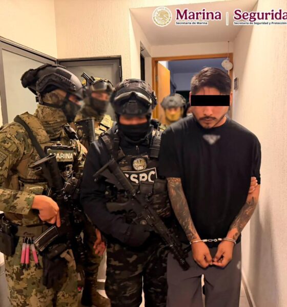 Trasladan a la Ciudad de México a alias “El Cromo”