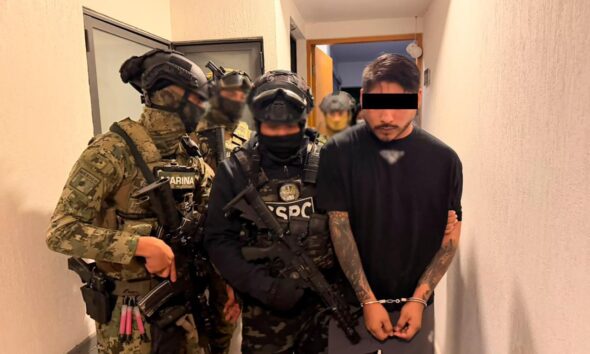 Trasladan a la Ciudad de México a alias “El Cromo”