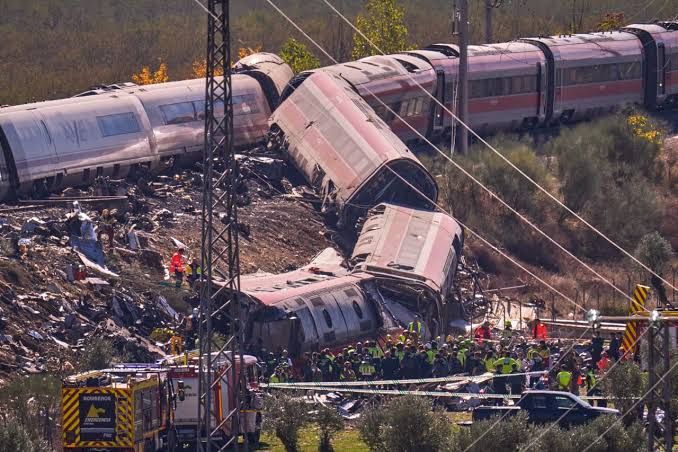 choque de trenes en Espana